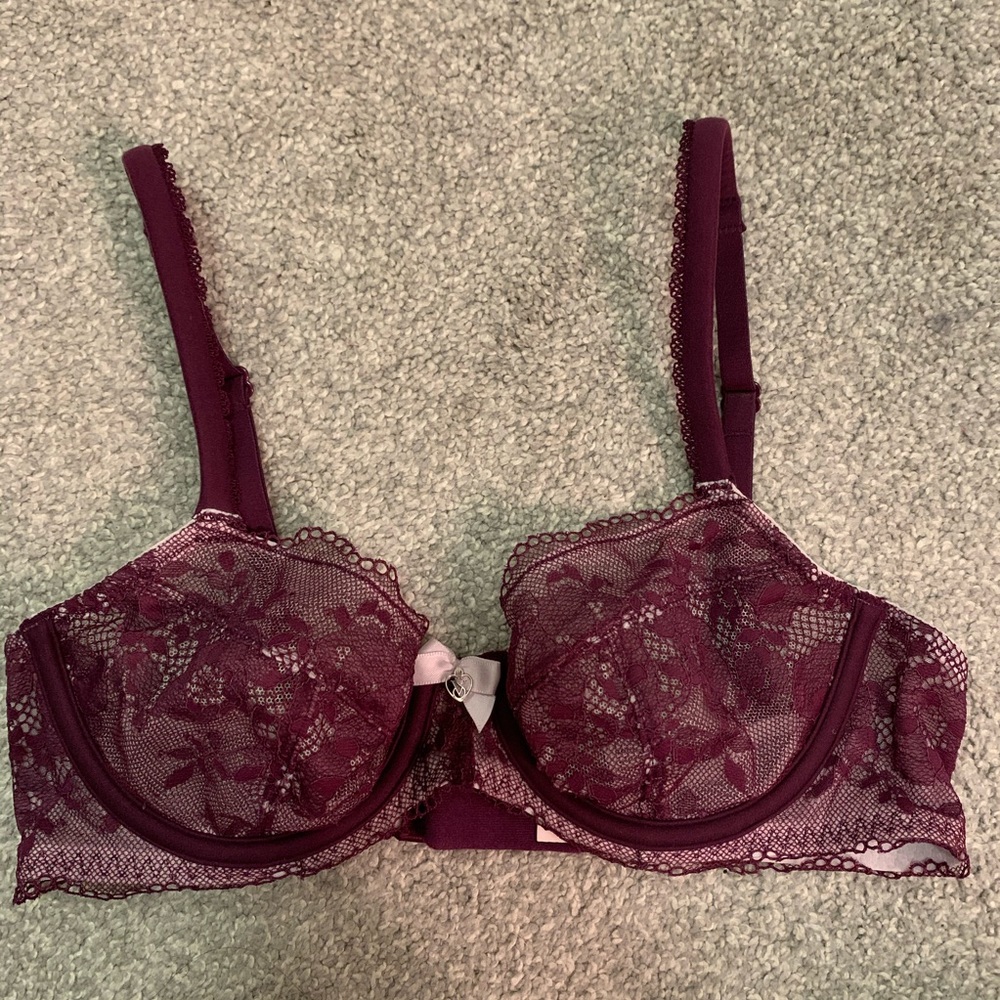 Plum colored Lace Bralette from Victoria’s Secret
